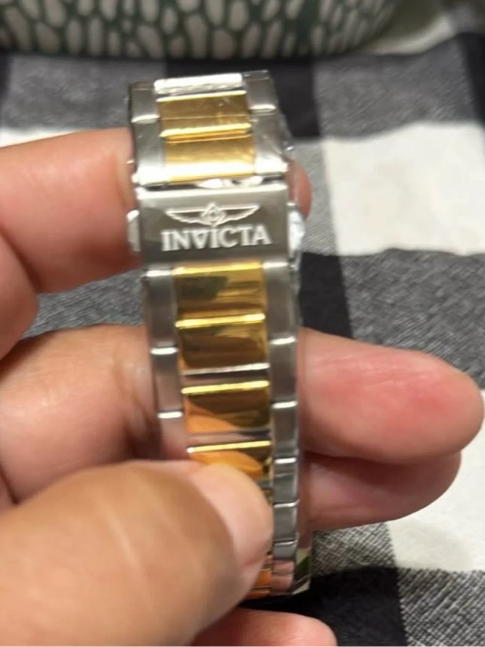Invicta Gold and Silver Men's Dress Watch